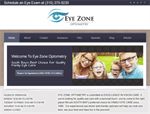 Tablet Screenshot of eyezone.org